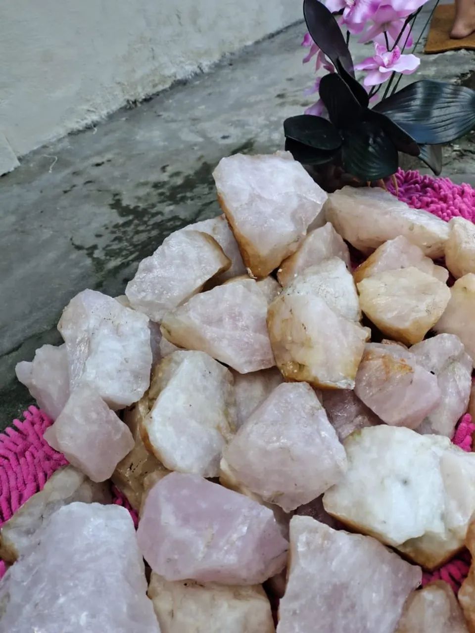 Quartzo rosa 20 reais unidade  - Foto 2