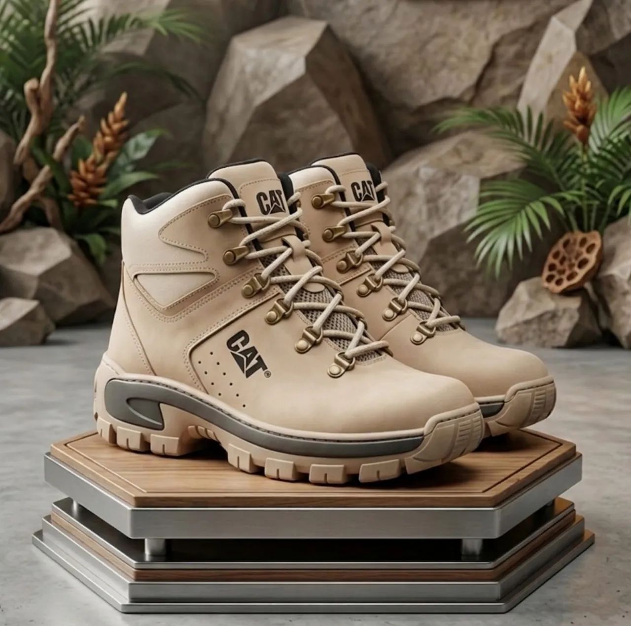 Bota Nude CAT Estilo 