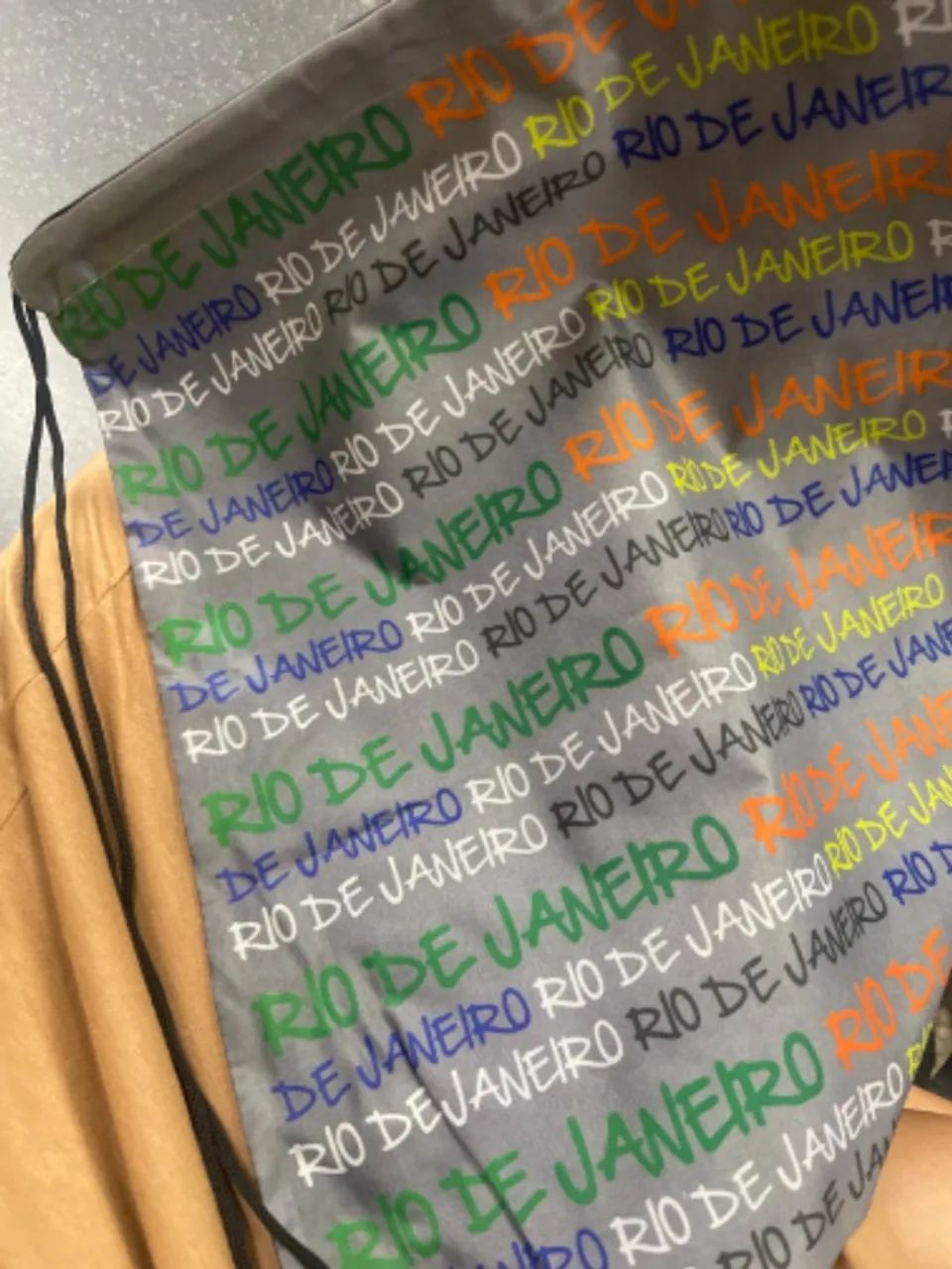 Sacola tipo mochila Rio de Janeiro  - Foto 3