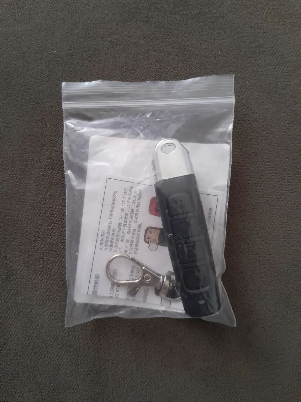 Controle remoto de portão