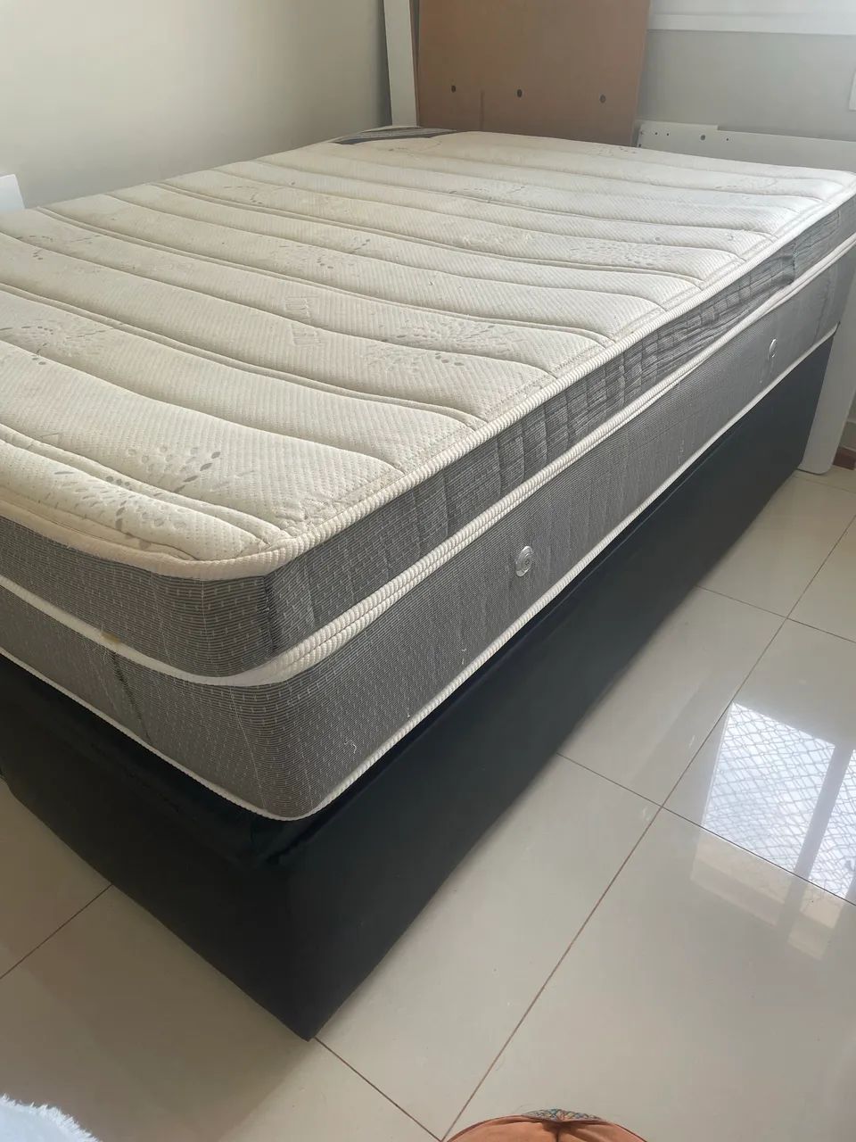 Cama baú ortobom bipartido com colchão  - Foto 3
