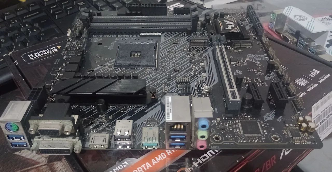 PLACA MAE ASUS TUF GAMING A520M - Foto 2