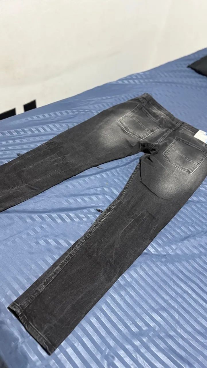 calça jeans jogador - Foto 3