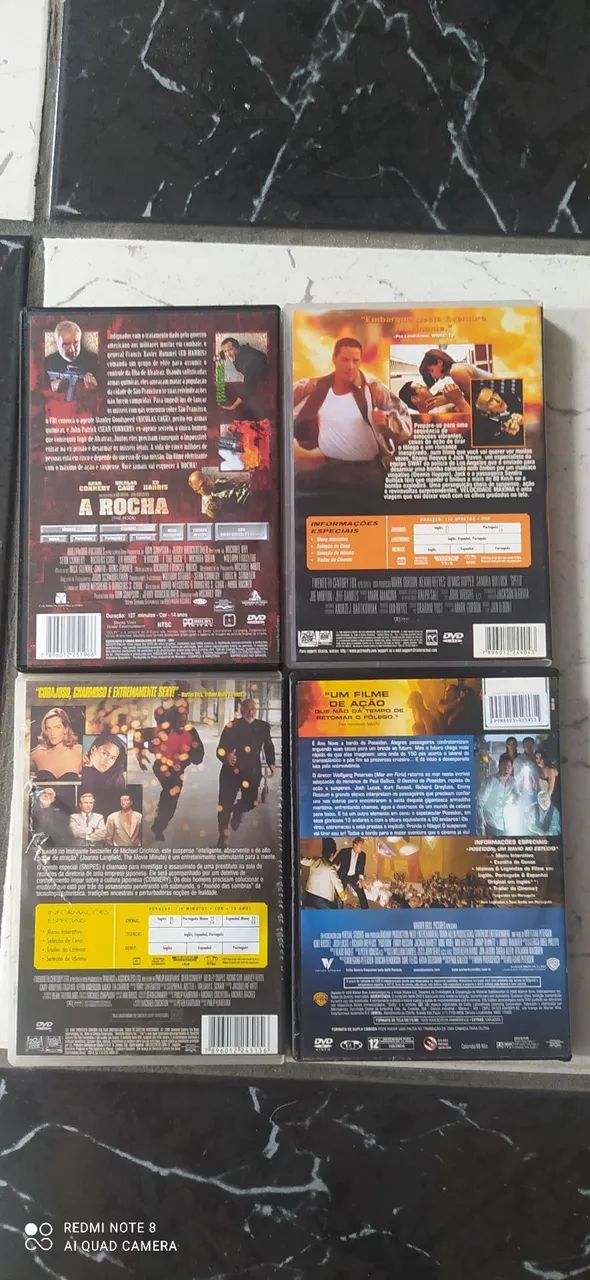 4 dvd A rocha velocidade máxima... - Foto 2