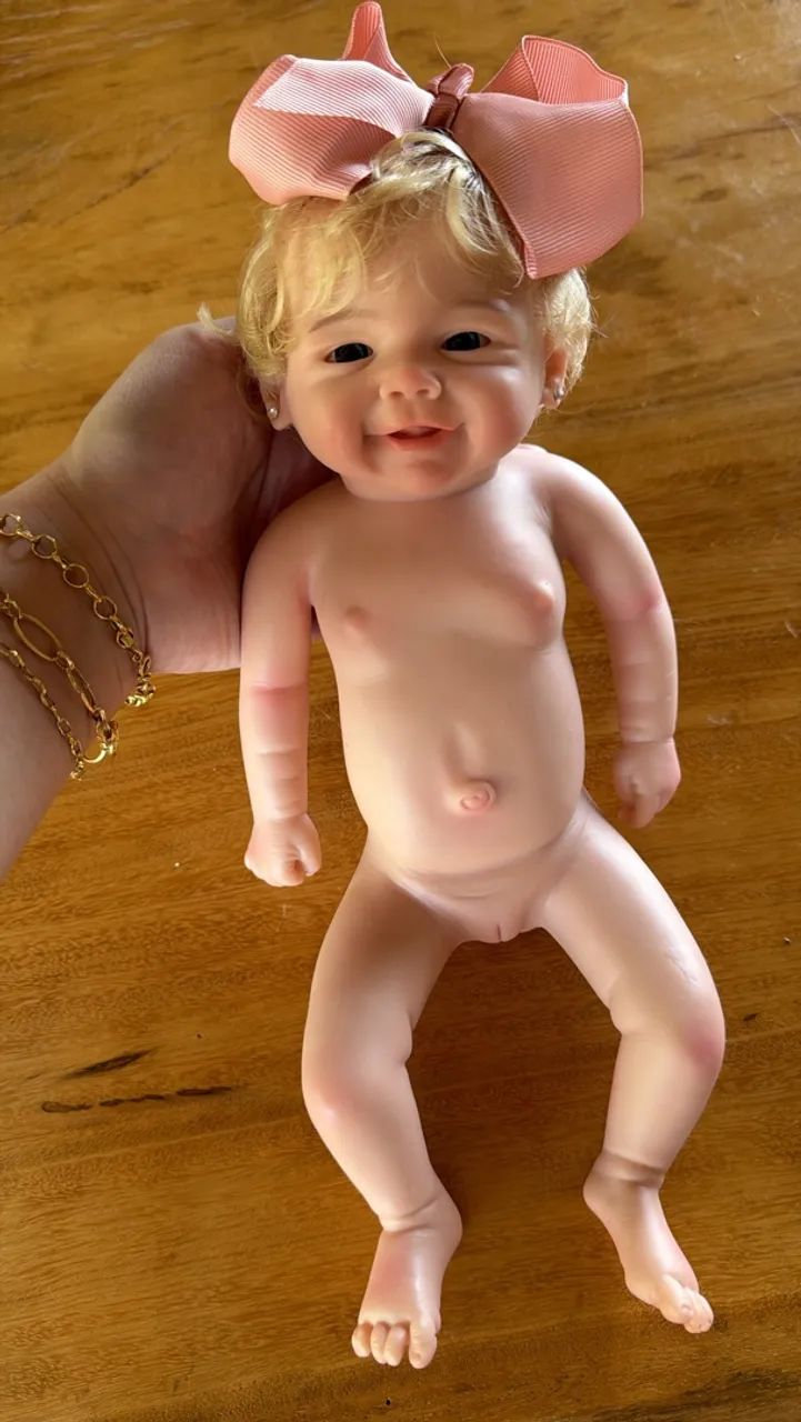 BEBÊ REBORN SILICONE SÓLIDO  - Foto 2