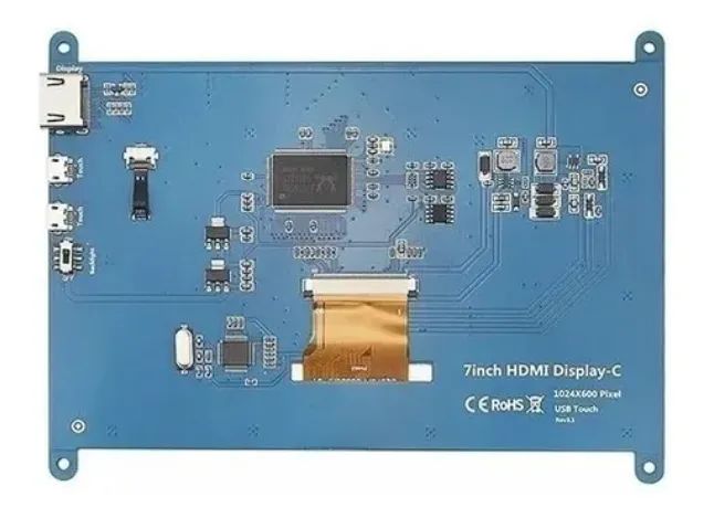 Tela Touch 7 polegadas HDMI - Foto 2