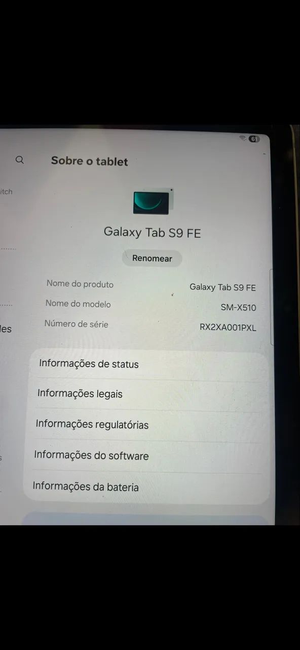 Tablet s9FE
