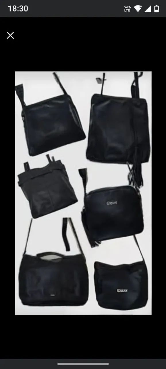 Bolsas couro 