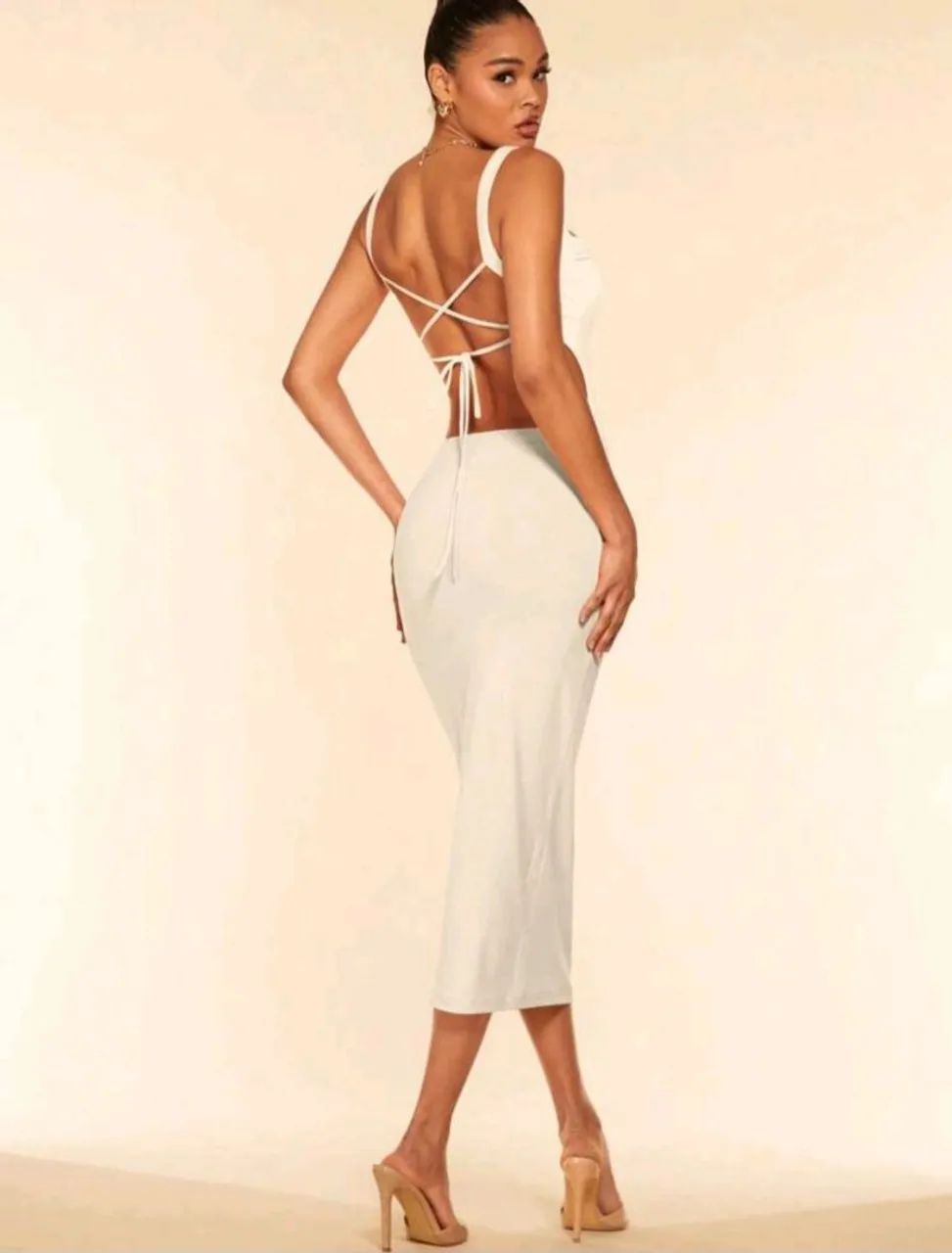Vestido Shein Off white - Foto 2