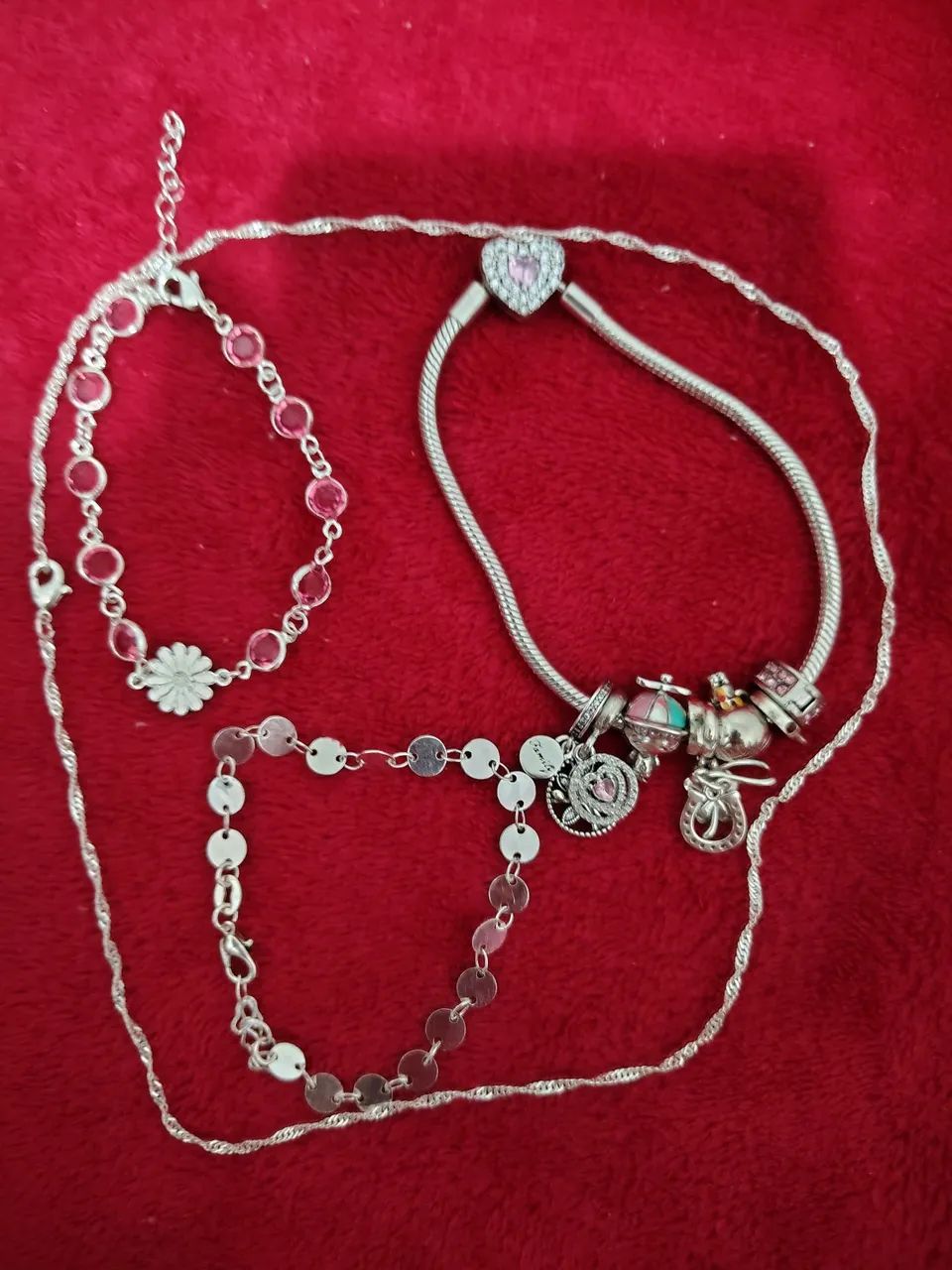 Kit prata EUDORA com Pandora.  - Foto 4