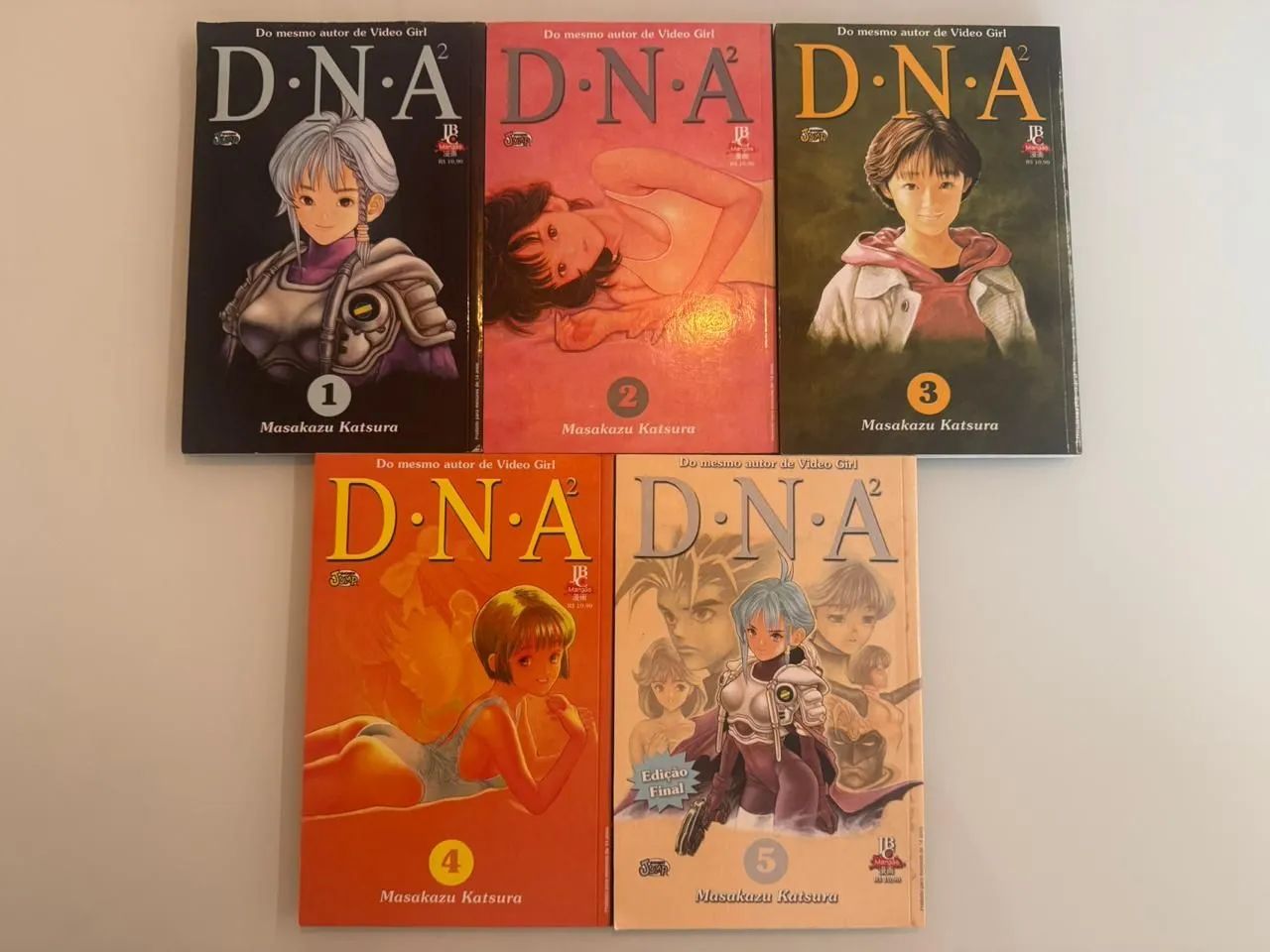 Mangá DNA² - completo - 1 ao 5