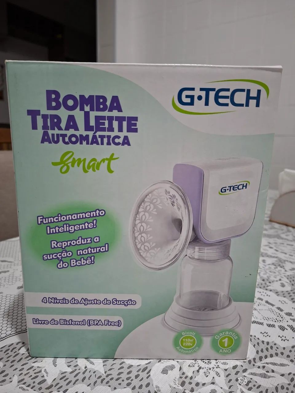 Vendo bomba de tirar leite automática Bivolt.