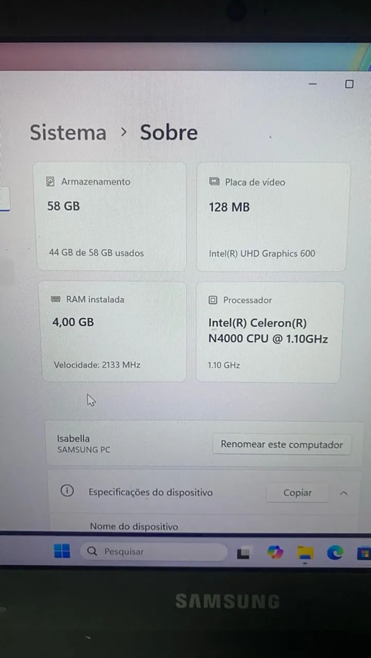 Notebook Samsung 530x - Foto 5