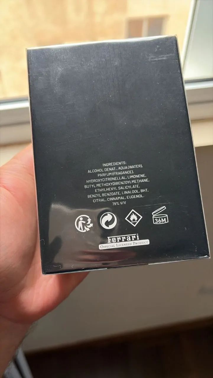 Ferrari Black Scuderia perfume importado  - Foto 3