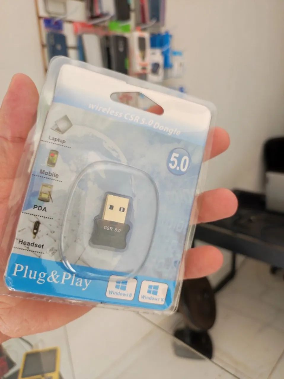 Adaptador Bluetooth para PC - Novo  - Foto 4