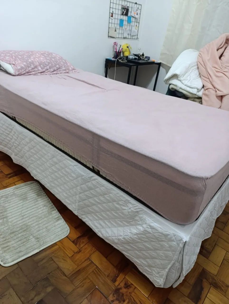 Vendo Cama Box Baú de Solteiro Completa - Foto 2