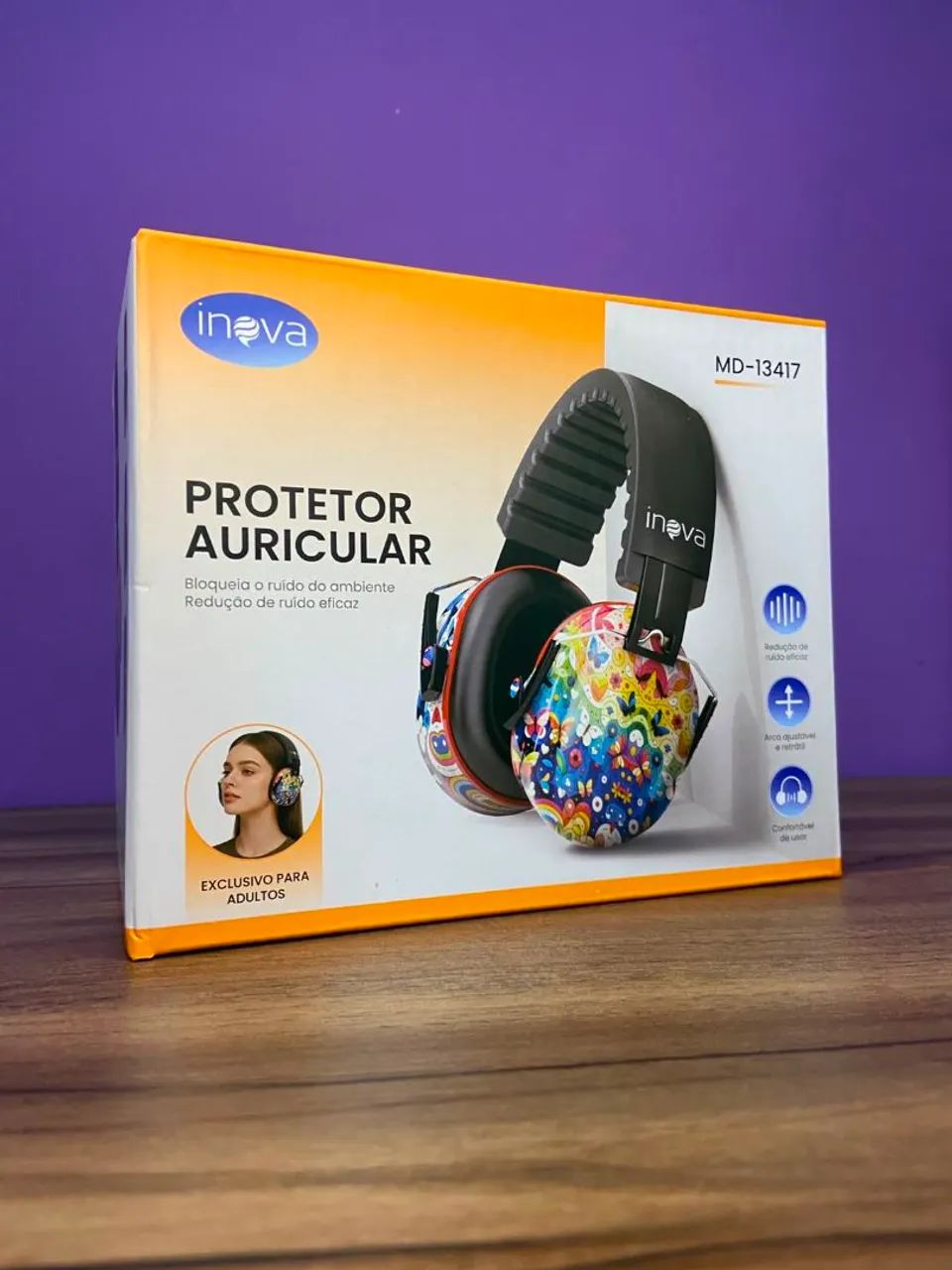 PROTETOR AURICULAR ADULTO INOVA MD-13417 - Foto 4
