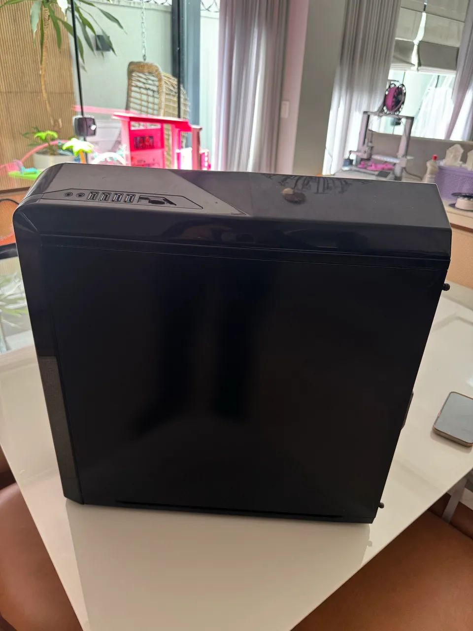 Gabinete Gamer + Cooler + Leitor e Gravador de CD/DVD - Foto 2