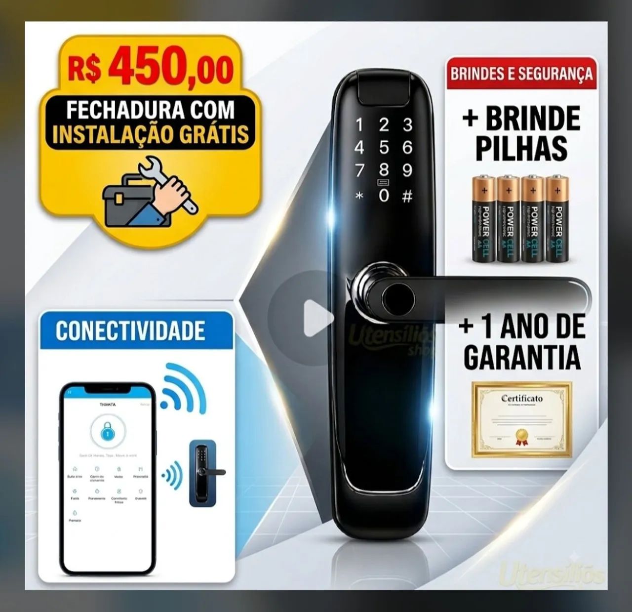 Fechadura eletrônica