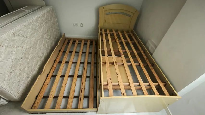 Cama de solteiro dupla, com 2 gavetas - Foto 4