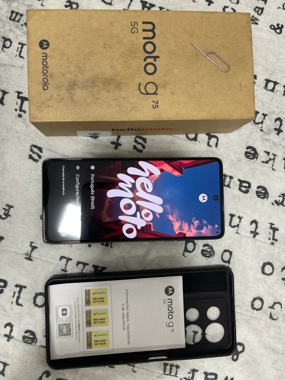 Motorola MOTO G75 5g 256gb ZERADO