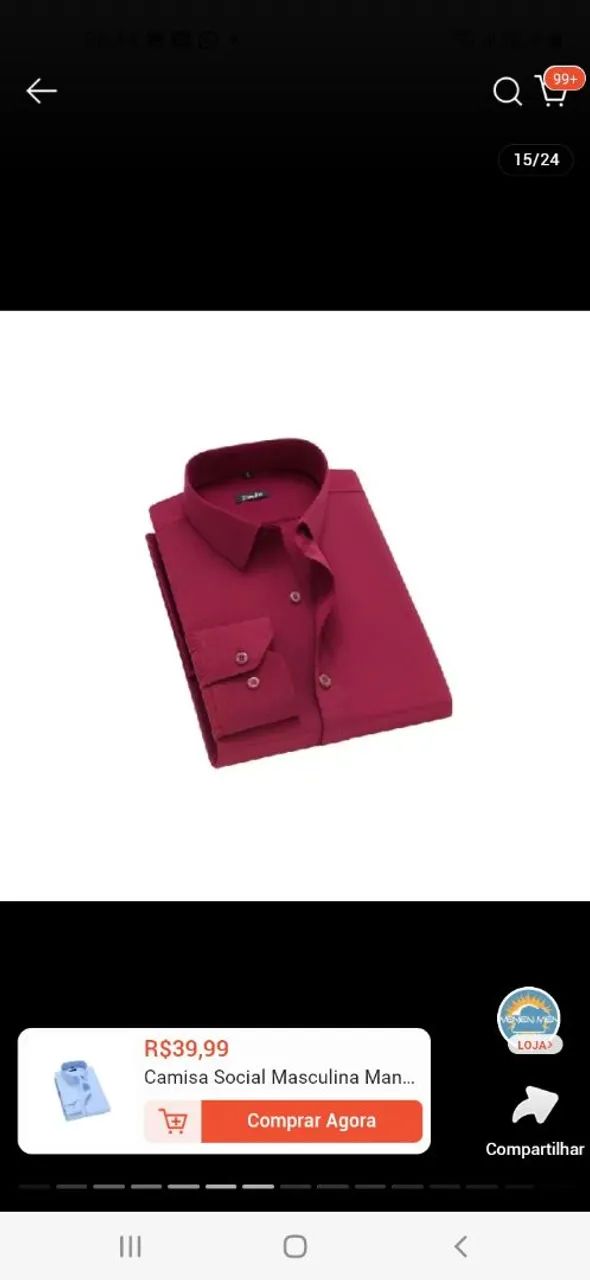 Camisa social  - Foto 2