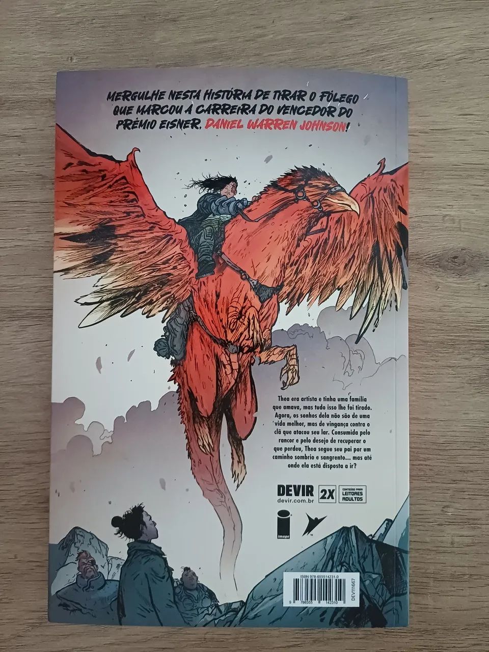Hq Extremity volume único - ed. Devir - Daniel Warren Johnson - Foto 2