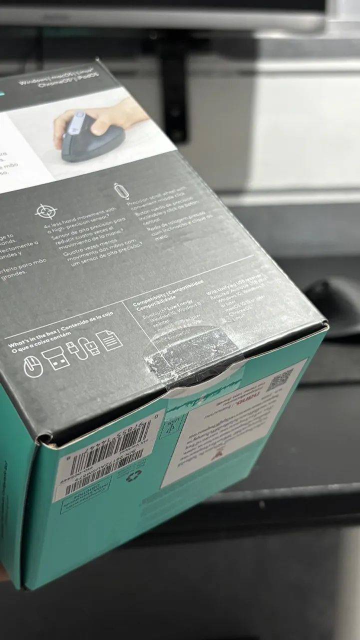 Mouse Logitech MX Vertical - Novo - Foto 3