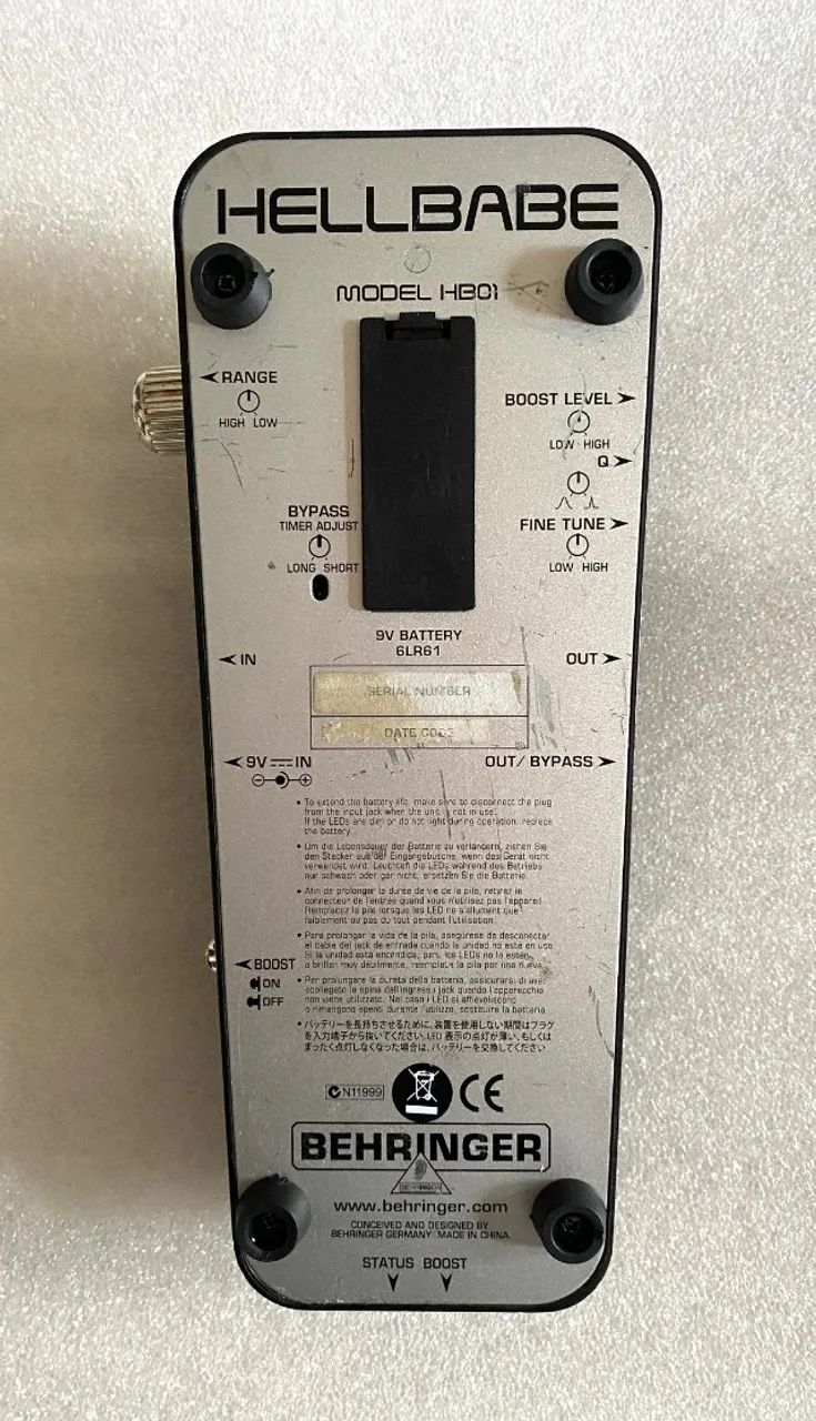 Pedal Wah Behringer Hellbabe - Foto 5