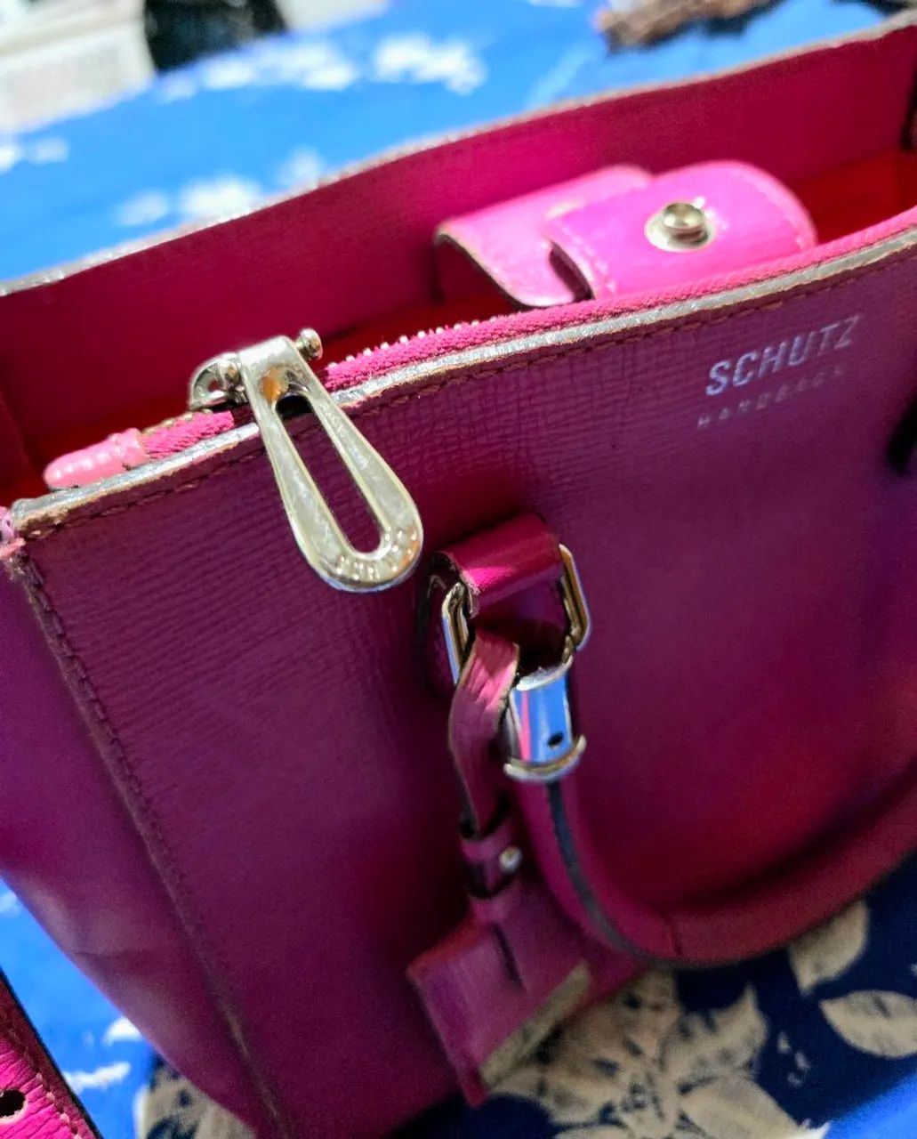 Bolsa Shultz Lorena tote pink - Foto 4