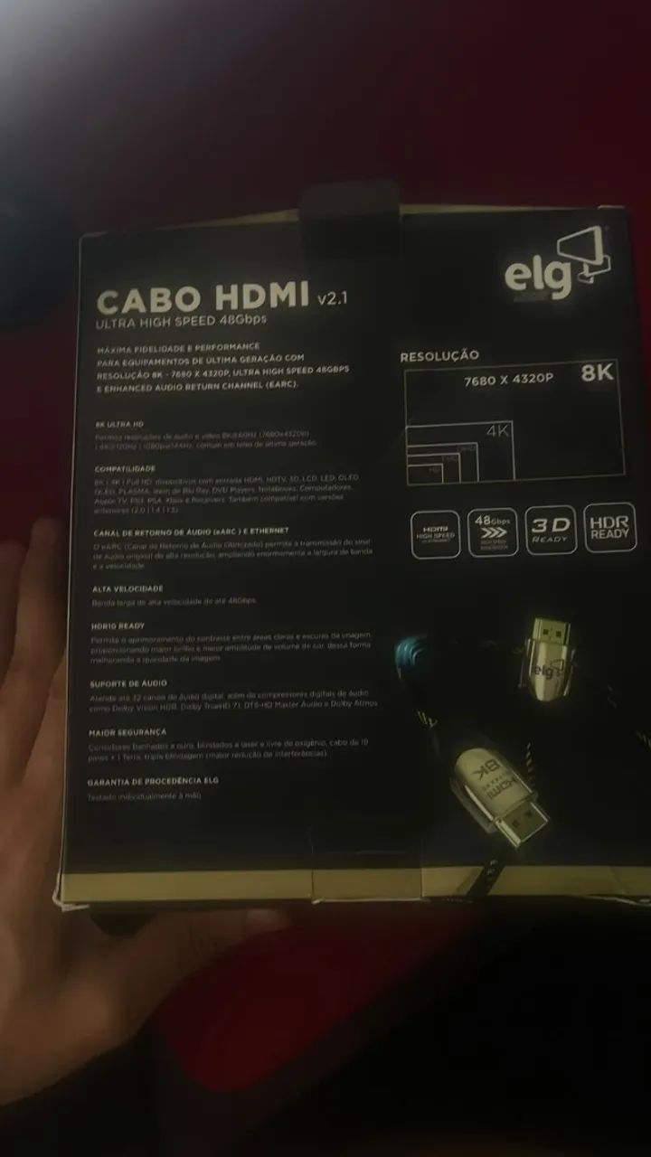 cabo hdmi 2.1 - Foto 2