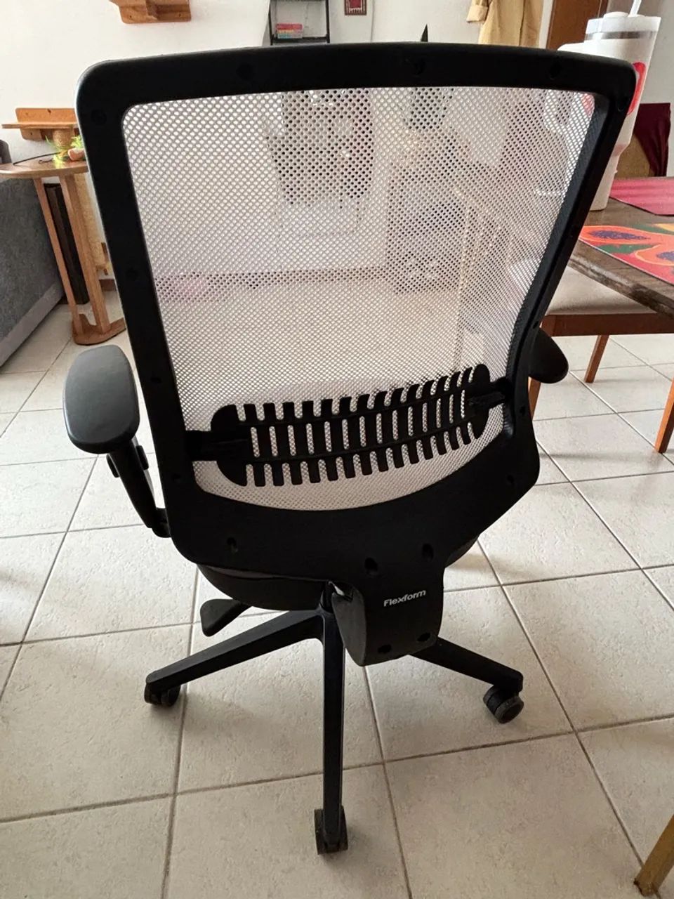 Cadeira flexform uni white and grey - Foto 2