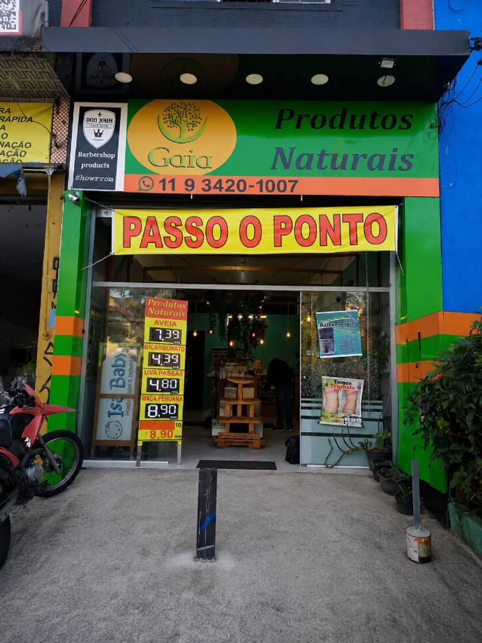 Passo Ponto Comercial Loja Produtos Naturais Montada - Interlagos SP