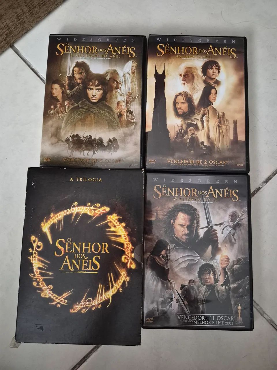 DVD Senhor dos Anéis A Trilogia. - Foto 2