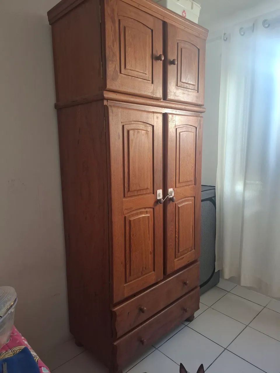 Guarda roupa madeira maciça - Foto 2