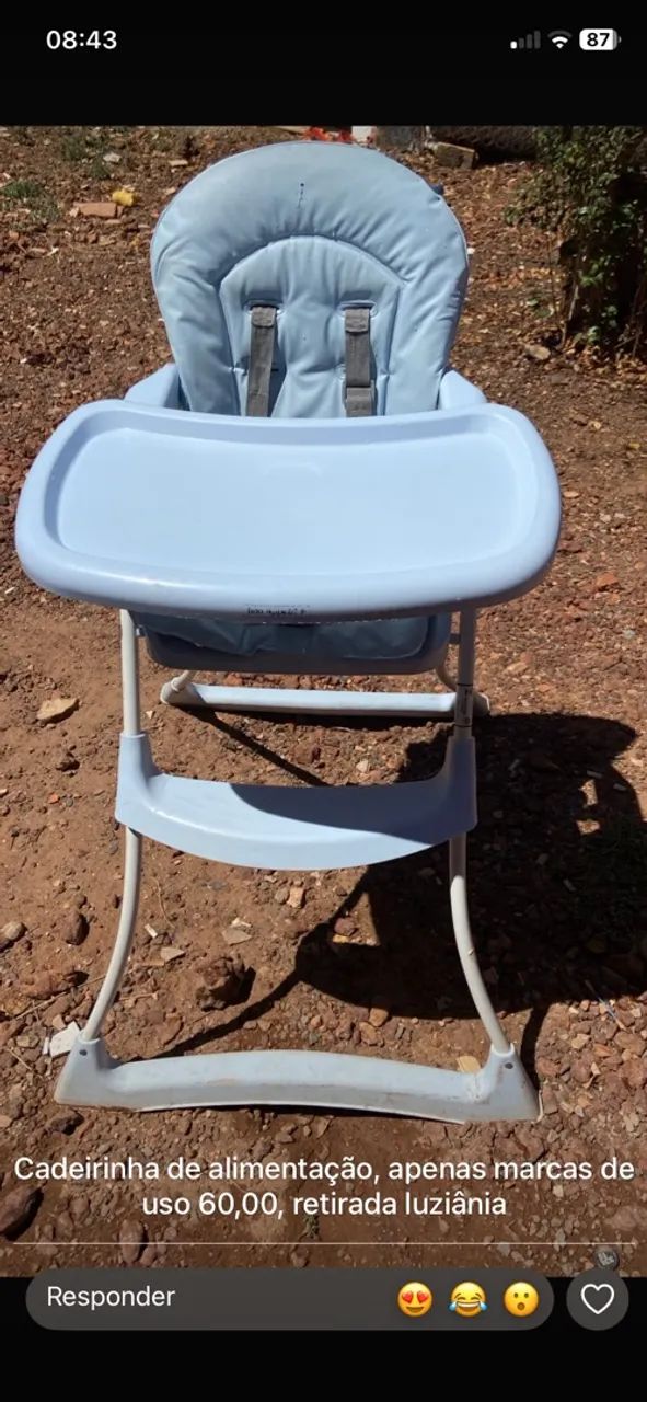 Cadeirinha de alimentação 