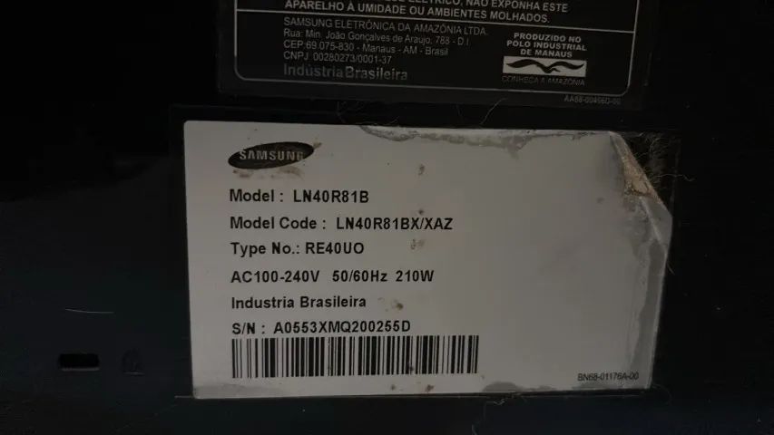 TV Samsung LCD 40 Polegadas - Modelo LN40R81B - Foto 2