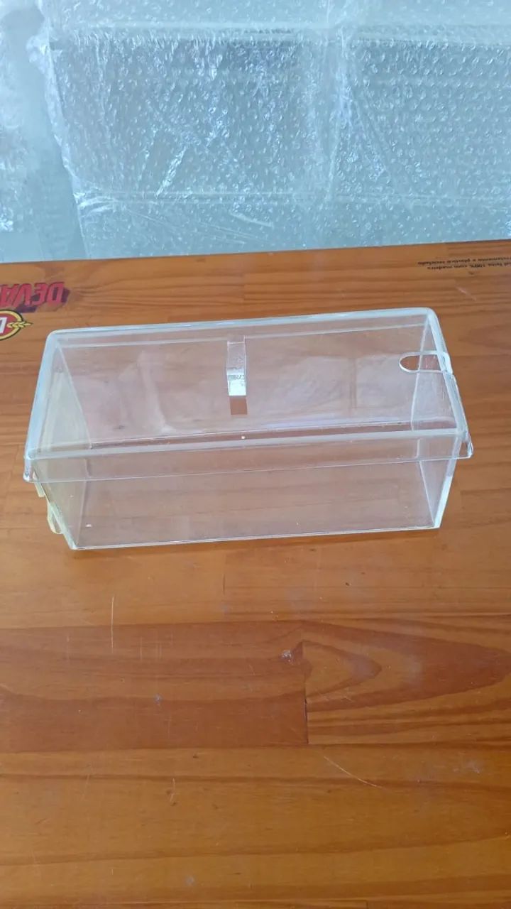 Potes Expositores de Alimentos em Acrílico - 25 × 10 × 10 cm