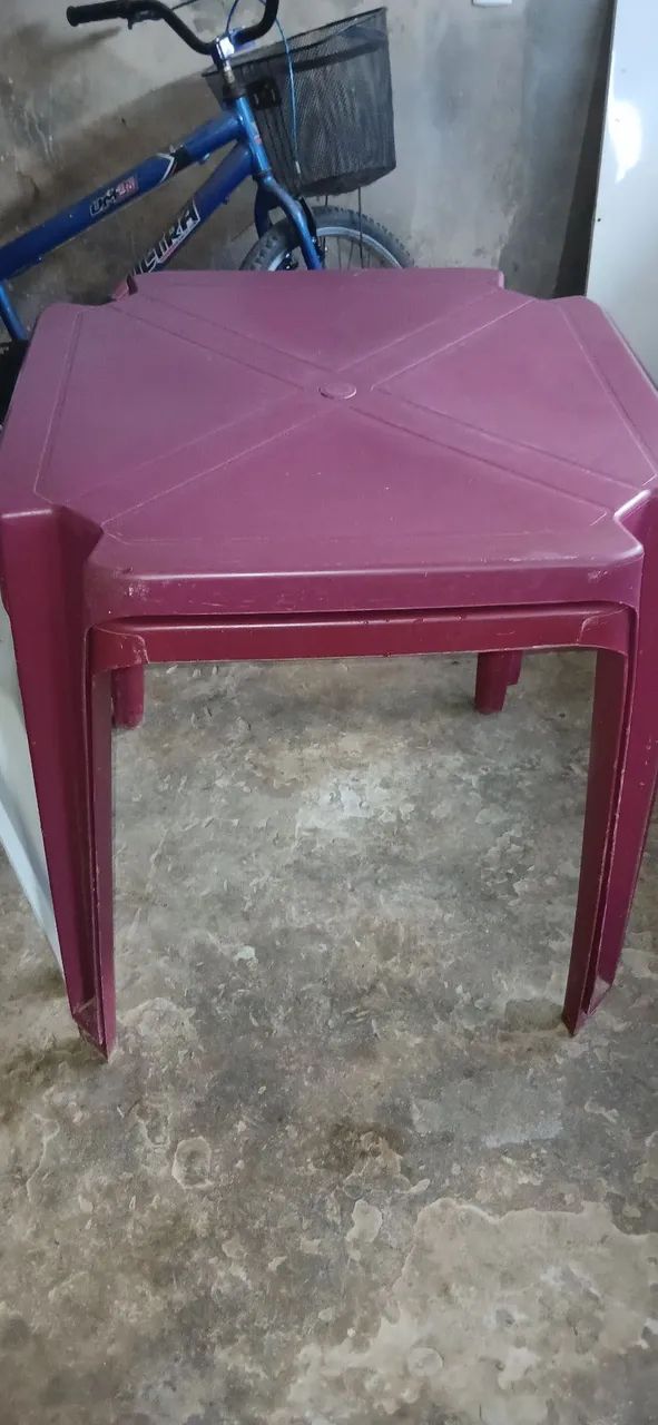 Mesa e cadeira de plástico  - Foto 2