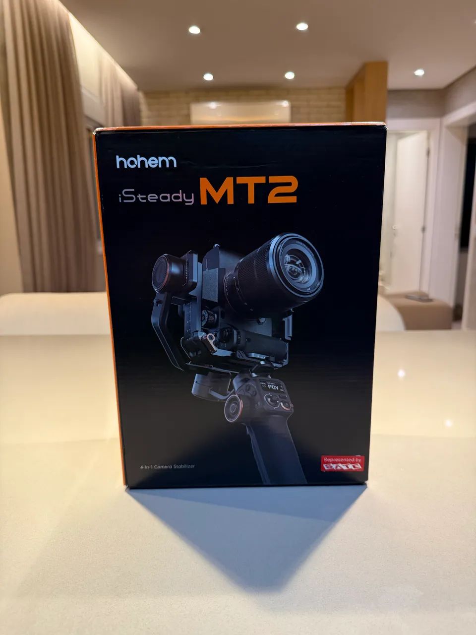 Estabilizador 4-em-1 para Câmeras e Smartphones - NOVO