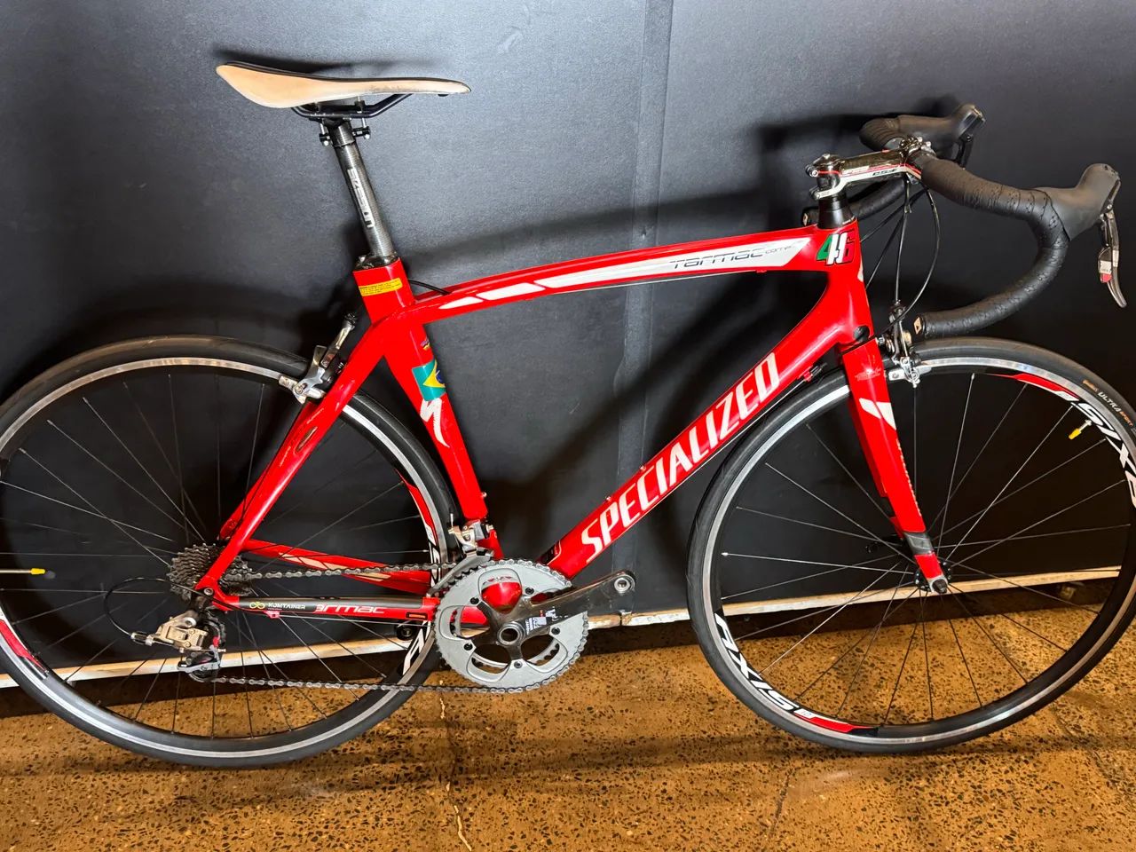SPECIALIZED TARMAC COMP CARBON TAMANHO 54 SEMI NOVA 