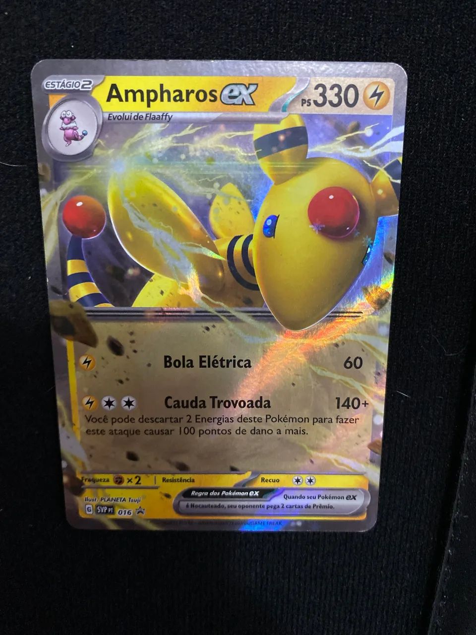 Carta Pokémon Ampharos ex (016)
