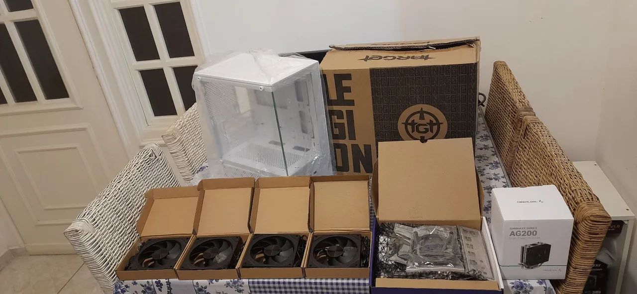Kit xeon com gabinete e fans prism - Foto 3