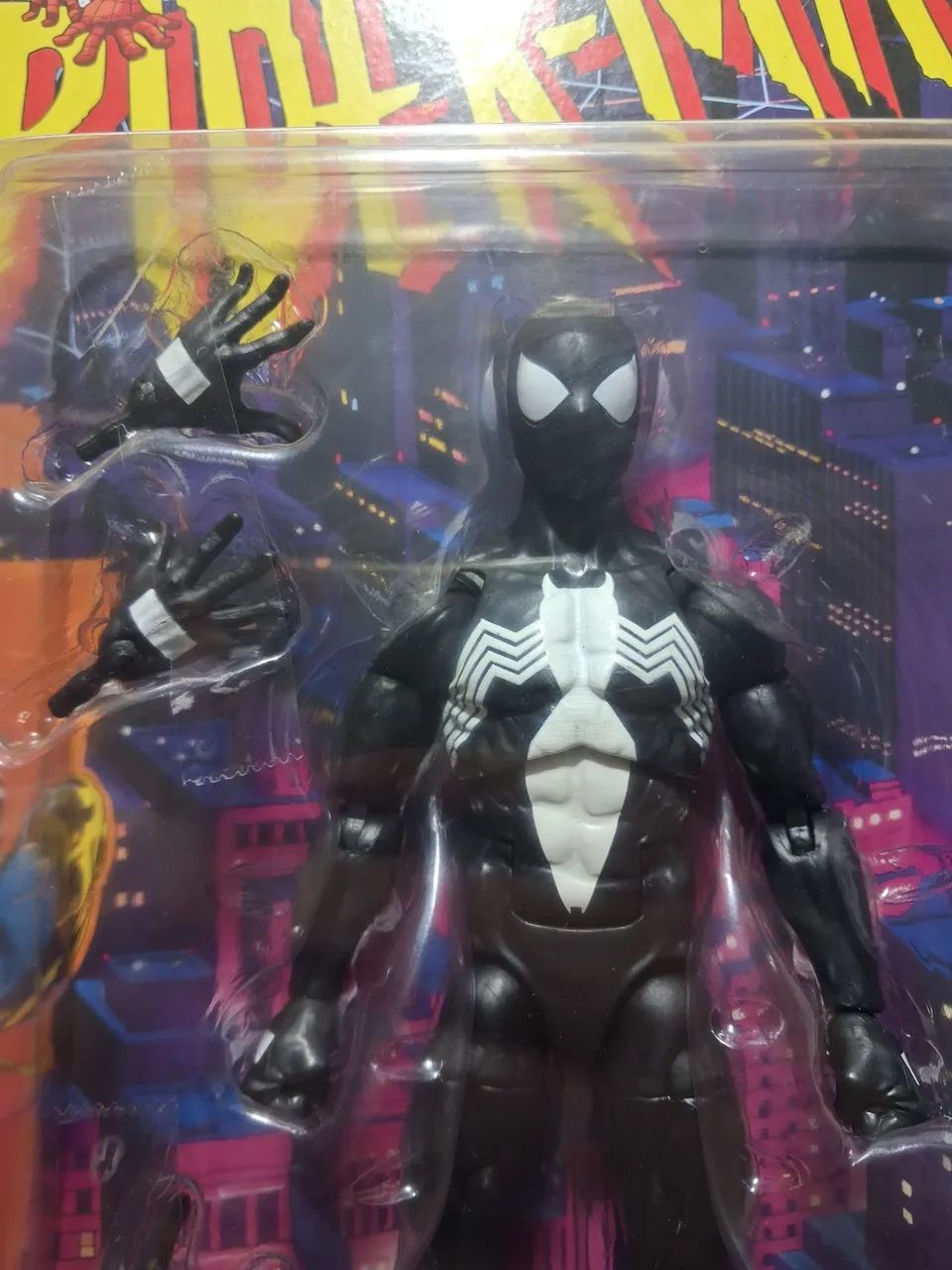 [LACRADO] Marvel legends homem aranha traje simbionte retro - Foto 2