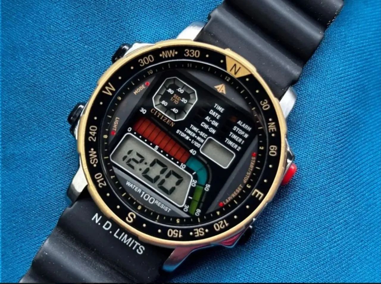 Citizen Wind surf original anos 80 reformado. - Foto 4