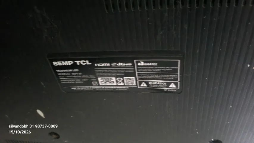 TV TCL Led 75  polegadas.  4K e tecnologia LED troca por s23 /s24 ultra com nota  - Foto 2
