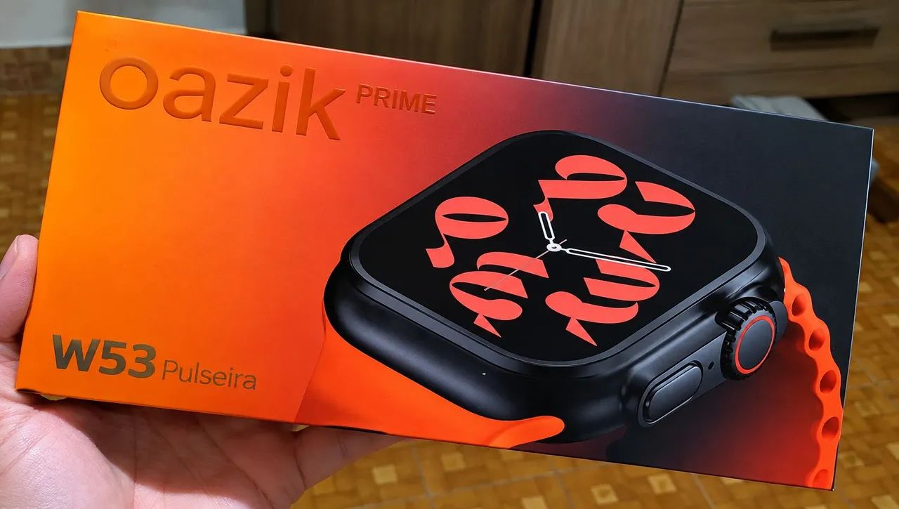 Smartwatch Bazik Prime W53 Pro Max + 7 Pulseiras - Foto 4