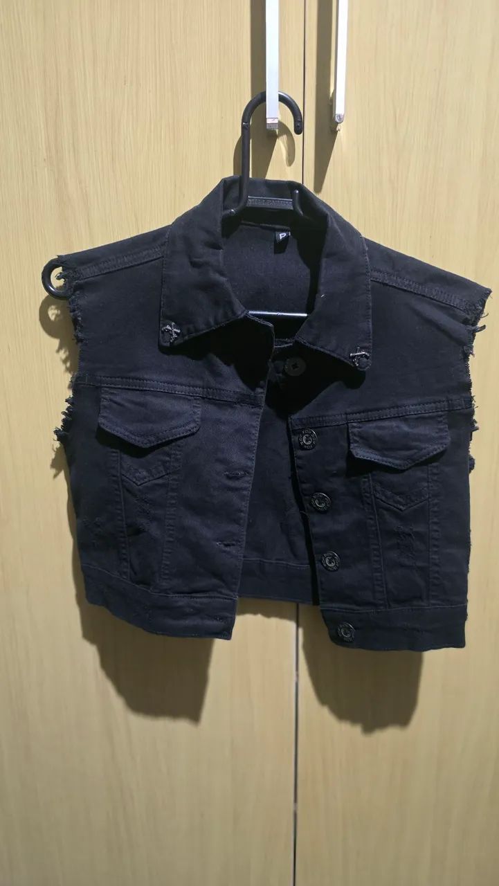 Colete jeans 