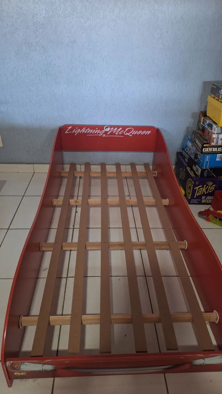 Cama infantil carros Relâmpago McQueen - Foto 3