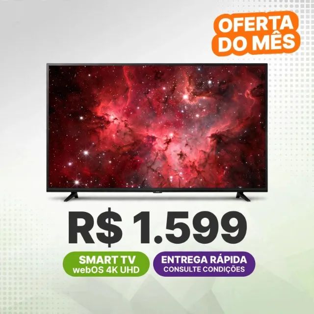 TV 50" LG SMART 4K